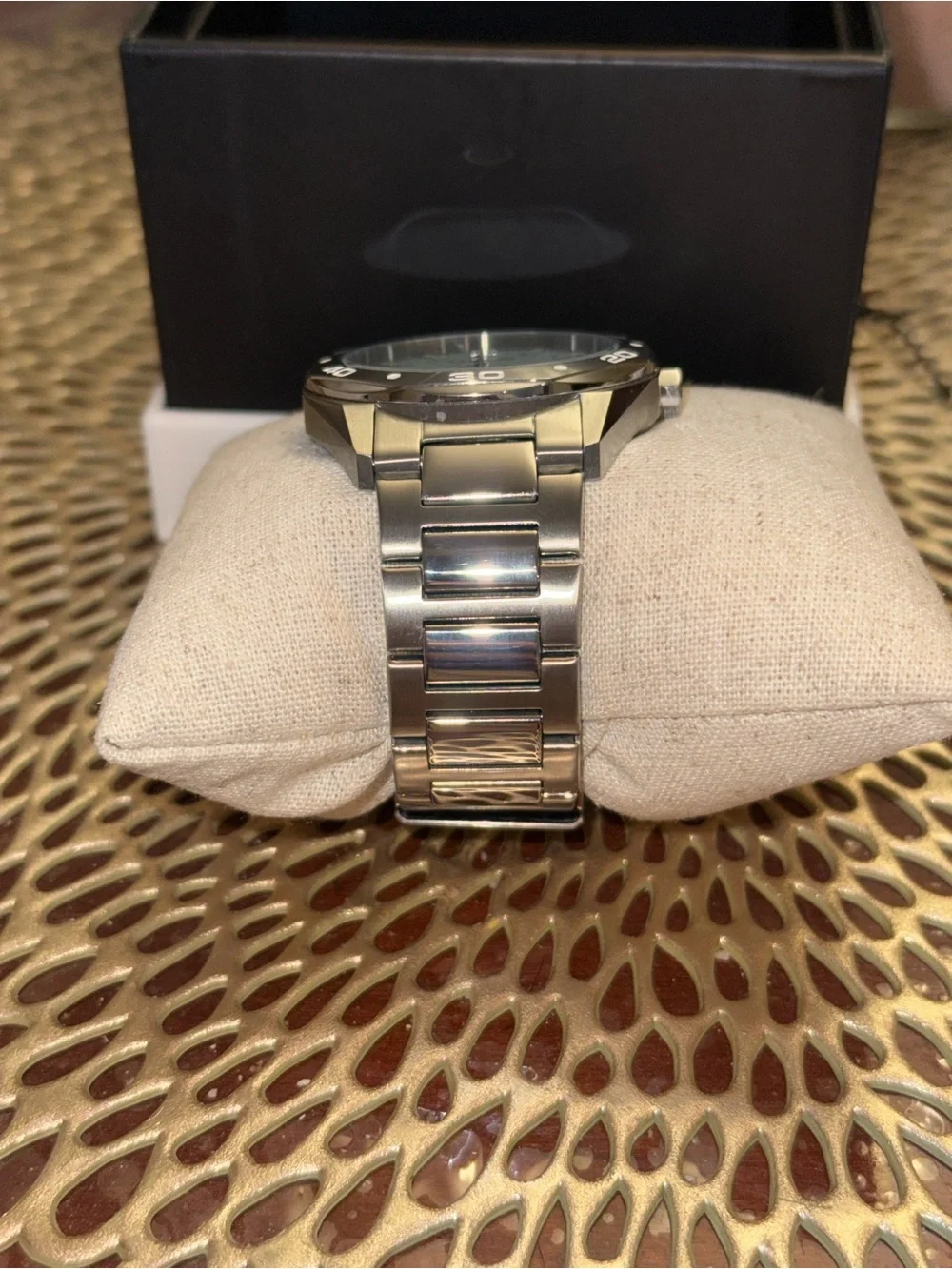 Citizen Men’s Silver Watch with Light Blue Dial